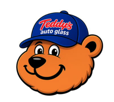 Teddy's Auto Glass bear mascot head