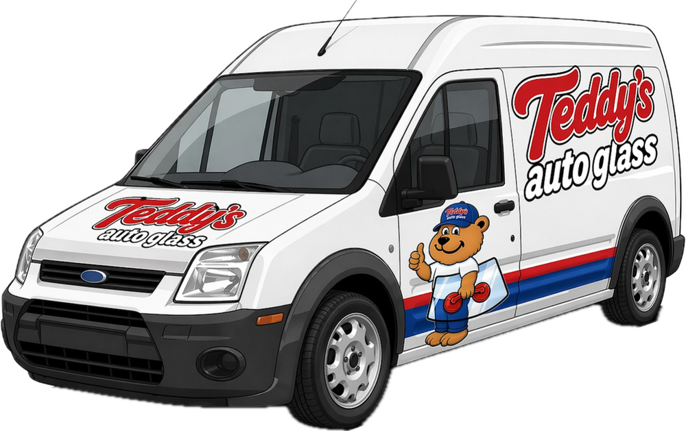 Teddy's Auto Glass mobile service van